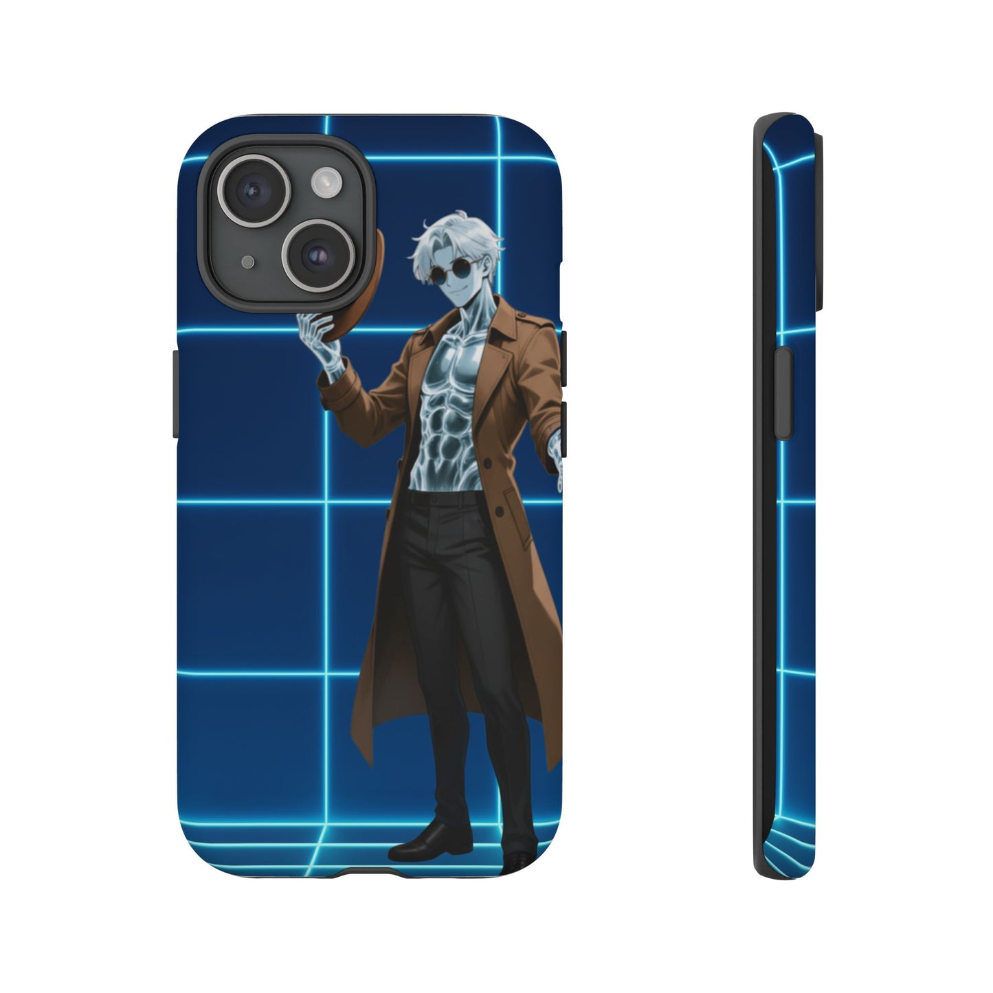 Theodore Marvel Invisible Man Anime Phone Case – iPhone, Samsung & Google Pixel (3D Wrap, Shock-Absorbing) | Yaoi Monsters