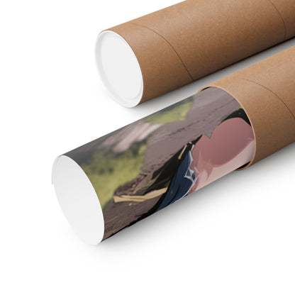 Luca Moonlit Werewolf Poster — Anime Wolfman Wall Art, (Matte Archival Print)