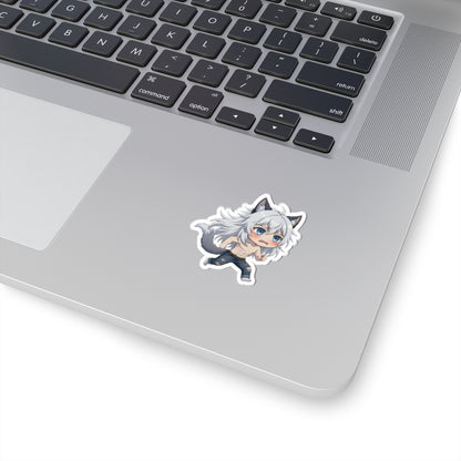 Cutie Monsters Luca “Panic” Vinyl Sticker – Running Away Left