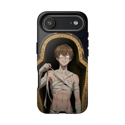 Imhotep Mummy Phone Case – iPhone, Samsung Galaxy & Google Pixel | 3D Wrap Gothic Anime Cover | Yaoi Monsters