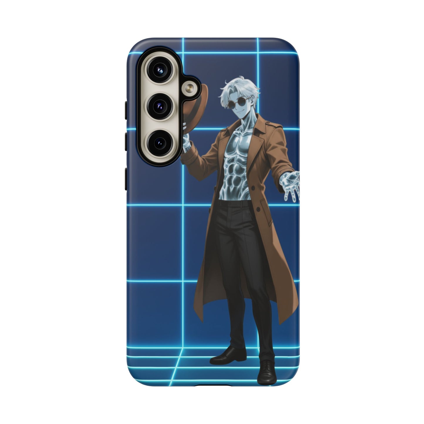 Theodore Marvel Invisible Man Anime Phone Case – iPhone, Samsung & Google Pixel (3D Wrap, Shock-Absorbing) | Yaoi Monsters