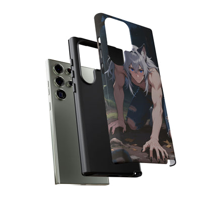 Luca Moonlit Werewolf Tough Phone Case — Anime Wolfman Cover (iPhone, Samsung Galaxy & Google Pixel) | Yaoi Monsters