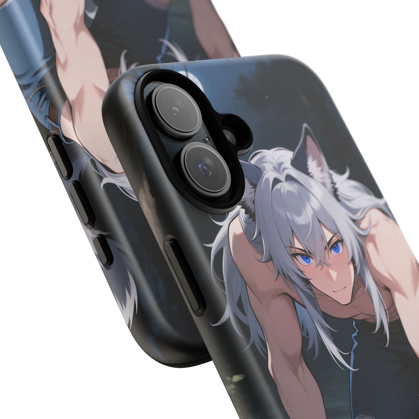 Luca Moonlit Werewolf Tough Phone Case — Anime Wolfman Cover (iPhone, Samsung Galaxy & Google Pixel) | Yaoi Monsters