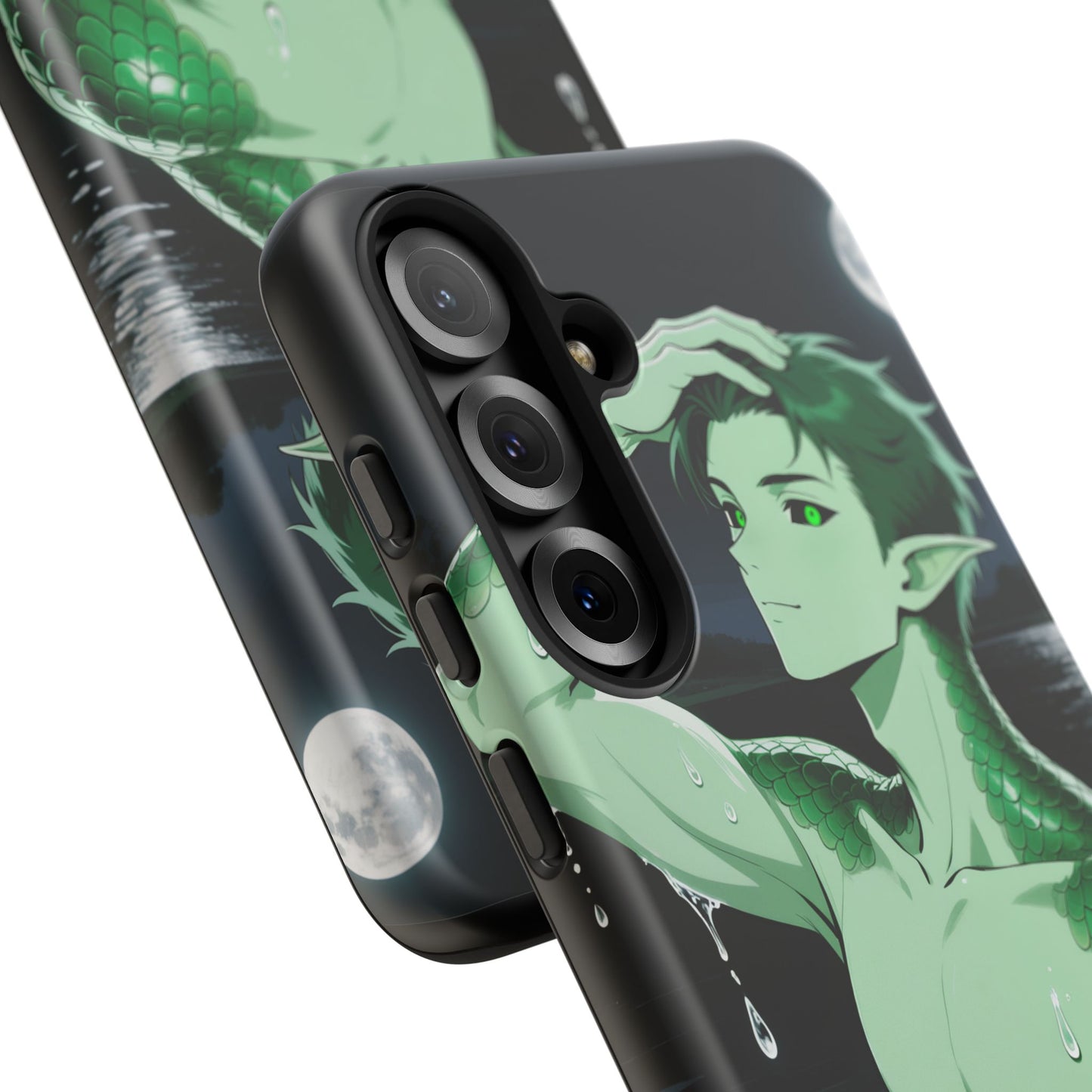 Kel Sea Creature Anime Phone Case — 3D Wrap, Shock-Absorbing (iPhone / Samsung / Pixel) | Yaoi Monsters