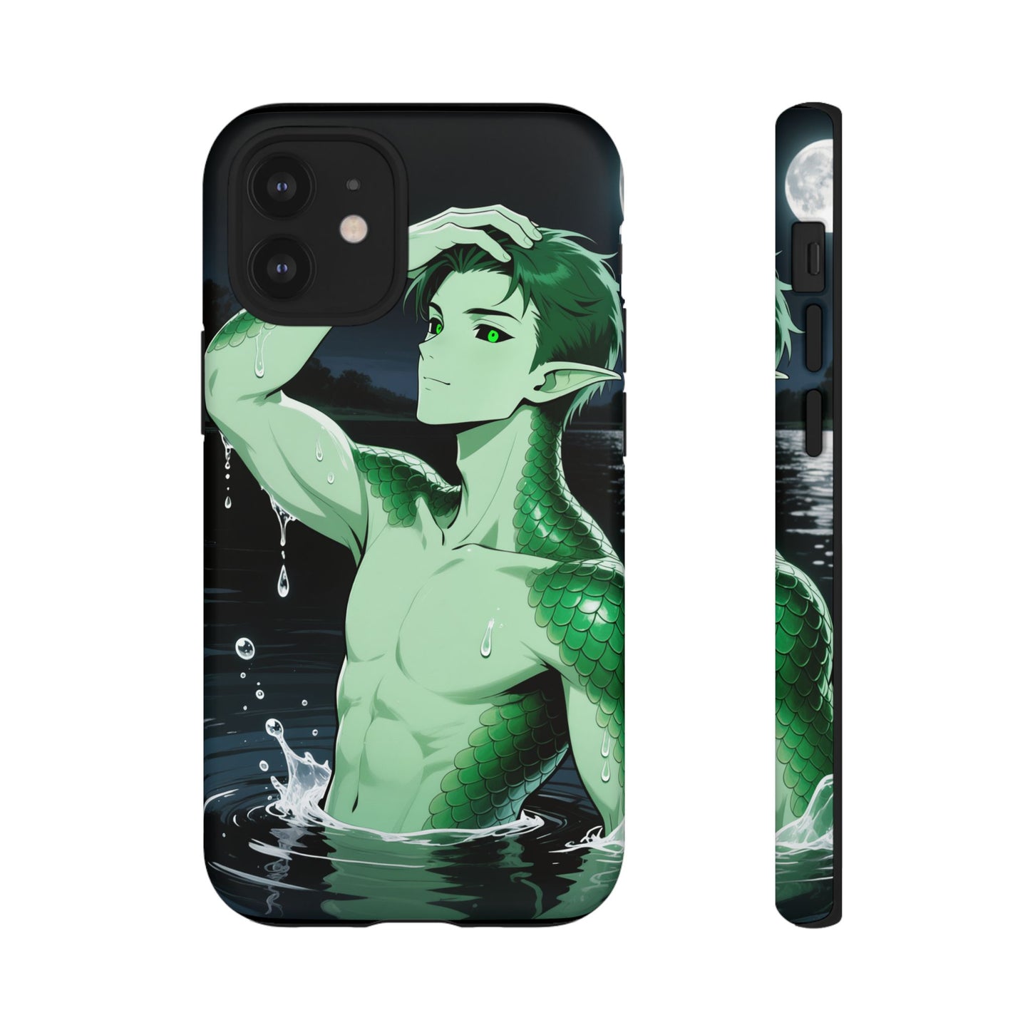 Kel Sea Creature Anime Phone Case — 3D Wrap, Shock-Absorbing (iPhone / Samsung / Pixel) | Yaoi Monsters
