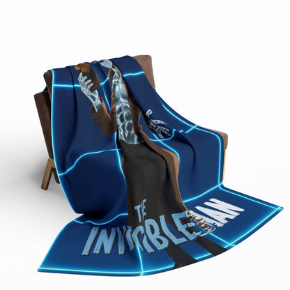 Theodore Marvel Invisible Man Lab Fleece Blanket — Anime Invisible Man Throw | Yaoi Monsters