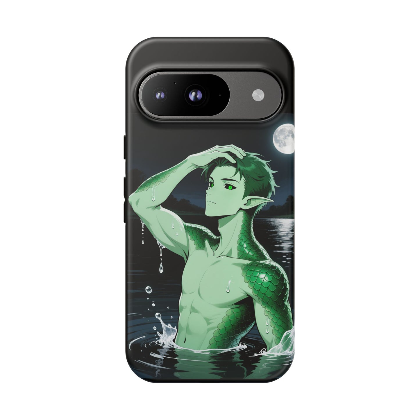 Kel Sea Creature Anime Phone Case — 3D Wrap, Shock-Absorbing (iPhone / Samsung / Pixel) | Yaoi Monsters