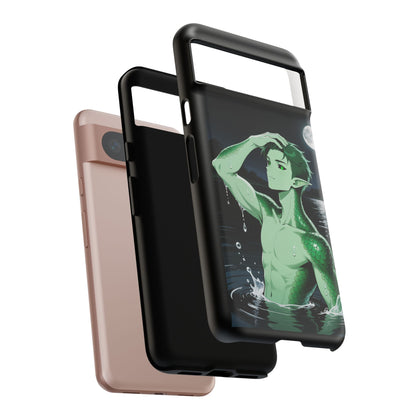 Kel Sea Creature Anime Phone Case — 3D Wrap, Shock-Absorbing (iPhone / Samsung / Pixel) | Yaoi Monsters