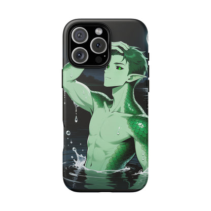 Kel Sea Creature Anime Phone Case — 3D Wrap, Shock-Absorbing (iPhone / Samsung / Pixel) | Yaoi Monsters