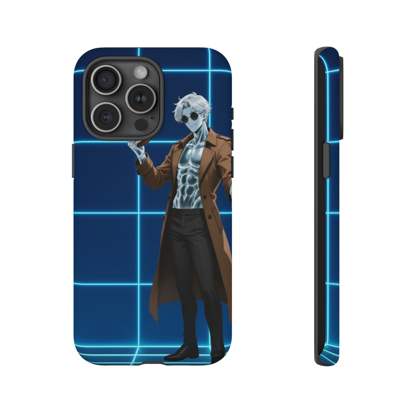 Theodore Marvel Invisible Man Anime Phone Case – iPhone, Samsung & Google Pixel (3D Wrap, Shock-Absorbing) | Yaoi Monsters