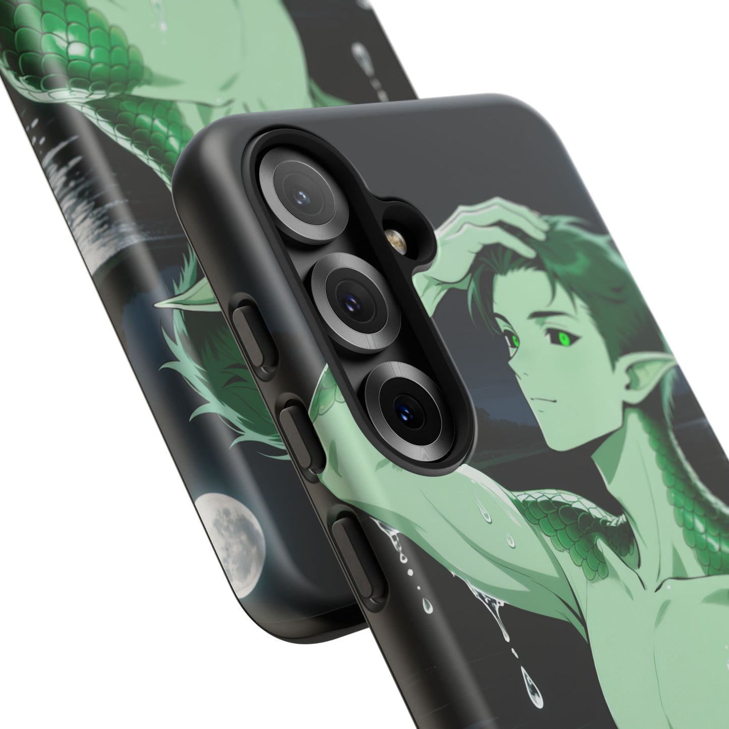Kel Sea Creature Anime Phone Case — 3D Wrap, Shock-Absorbing (iPhone / Samsung / Pixel) | Yaoi Monsters