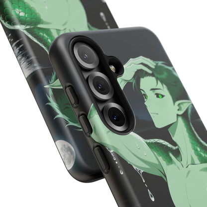 Kel Sea Creature Anime Phone Case — 3D Wrap, Shock-Absorbing (iPhone / Samsung / Pixel) | Yaoi Monsters