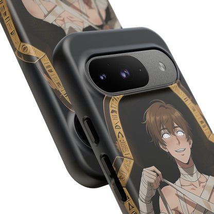 Imhotep Mummy Phone Case – iPhone, Samsung Galaxy & Google Pixel | 3D Wrap Gothic Anime Cover | Yaoi Monsters