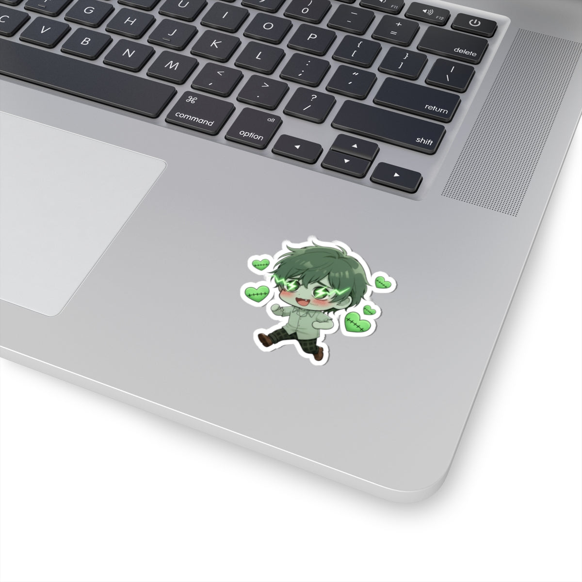 Cutie Monsters Adam “Love Charge” Vinyl Sticker – Running Right