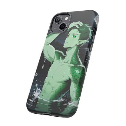 Kel Sea Creature Anime Phone Case — 3D Wrap, Shock-Absorbing (iPhone / Samsung / Pixel) | Yaoi Monsters