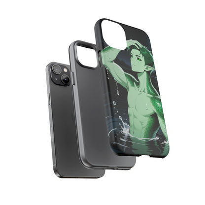 Kel Sea Creature Anime Phone Case — 3D Wrap, Shock-Absorbing (iPhone / Samsung / Pixel) | Yaoi Monsters
