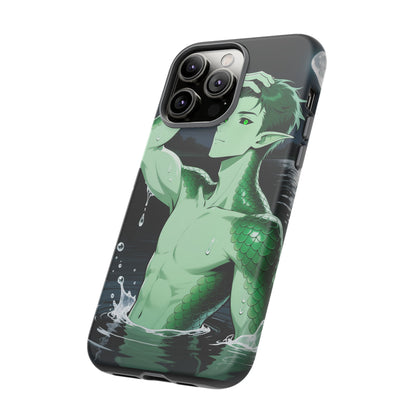 Kel Sea Creature Anime Phone Case — 3D Wrap, Shock-Absorbing (iPhone / Samsung / Pixel) | Yaoi Monsters