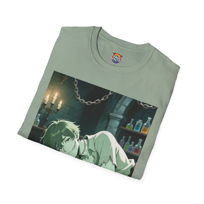 Adam Frankenstein Unisex T-Shirt — Gothic Monster Anime Tee | Yaoi Monsters