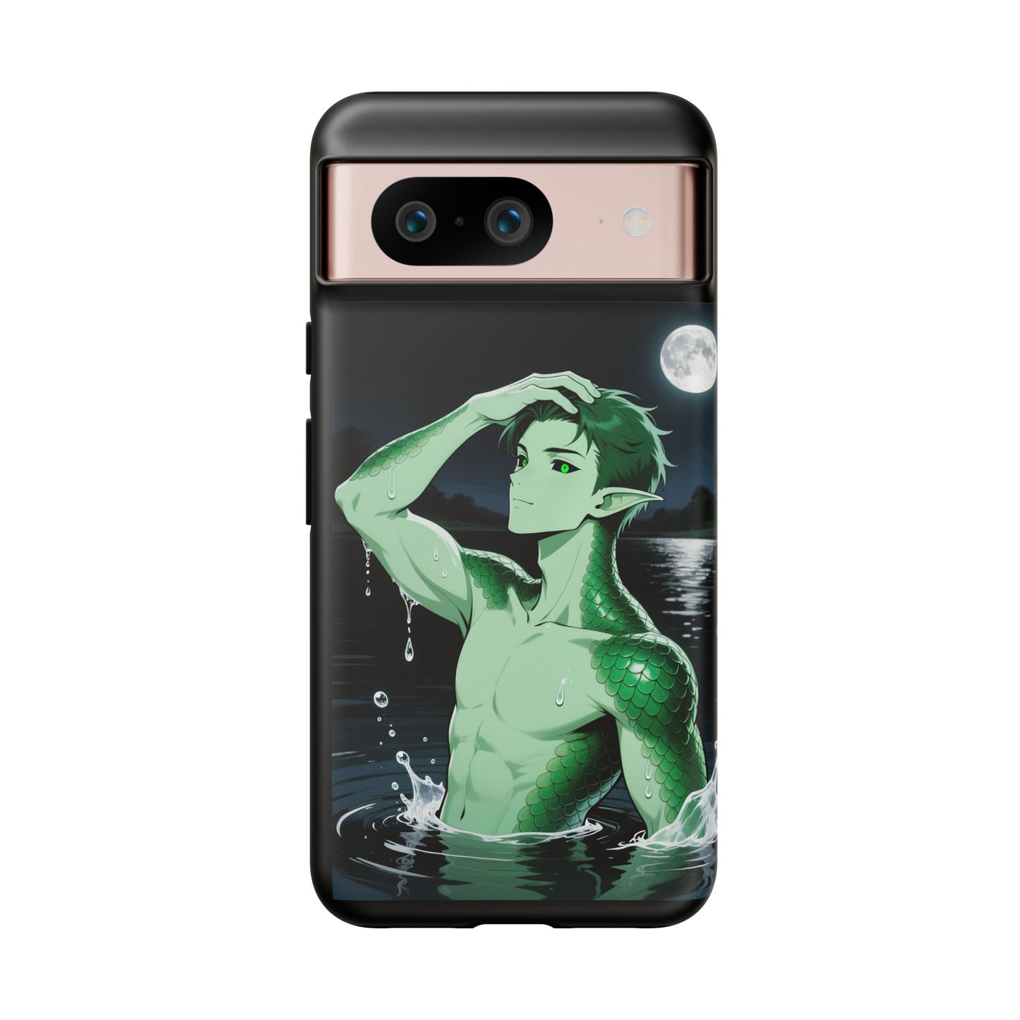 Kel Sea Creature Anime Phone Case — 3D Wrap, Shock-Absorbing (iPhone / Samsung / Pixel) | Yaoi Monsters