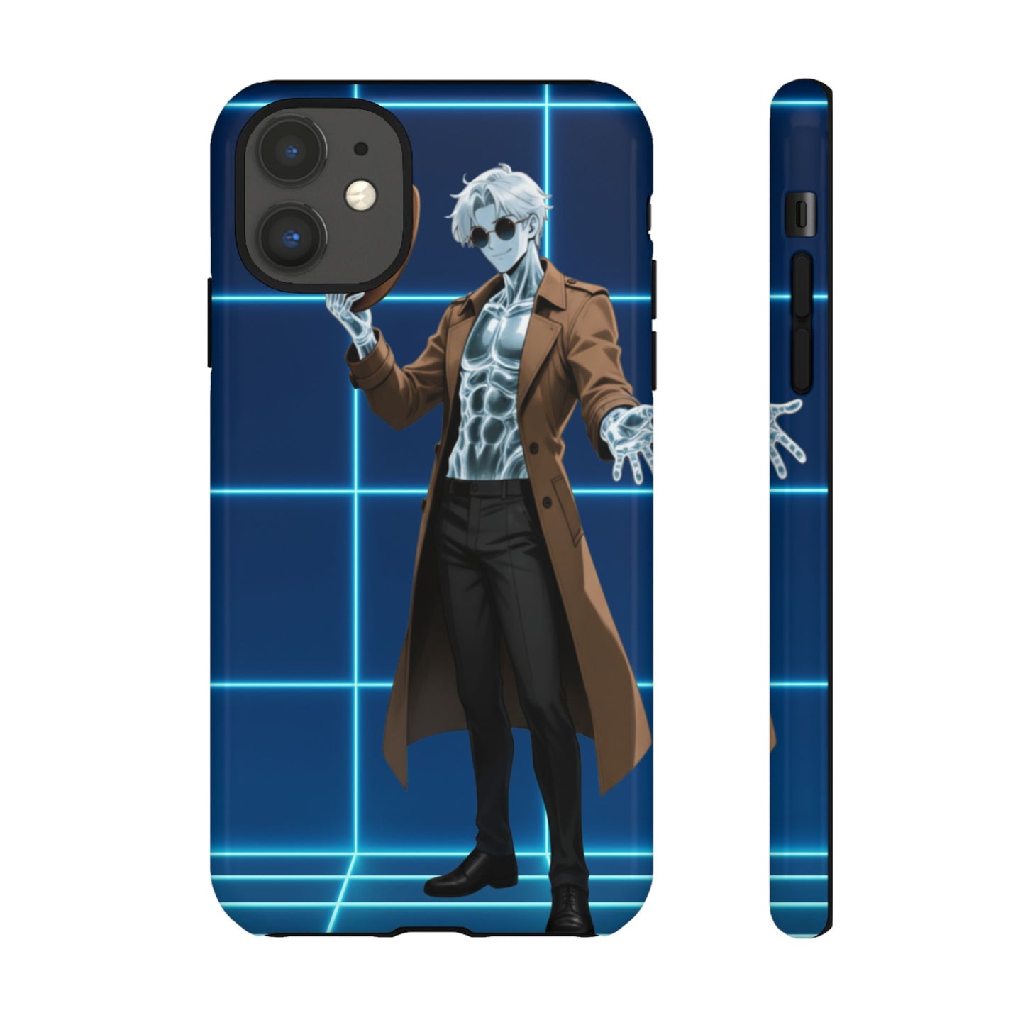 Theodore Marvel Invisible Man Anime Phone Case – iPhone, Samsung & Google Pixel (3D Wrap, Shock-Absorbing) | Yaoi Monsters