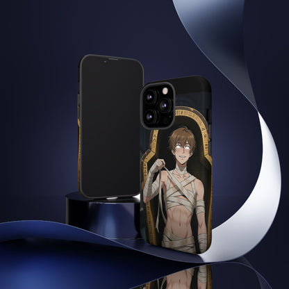 Imhotep Mummy Phone Case – iPhone, Samsung Galaxy & Google Pixel | 3D Wrap Gothic Anime Cover | Yaoi Monsters