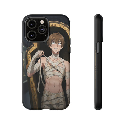 Imhotep Mummy Phone Case – iPhone, Samsung Galaxy & Google Pixel | 3D Wrap Gothic Anime Cover | Yaoi Monsters