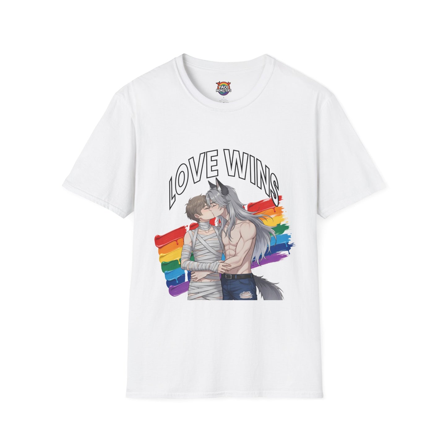 Love Wins – Luca x Imhotep Mummy & Werewolf BL Pride Tee