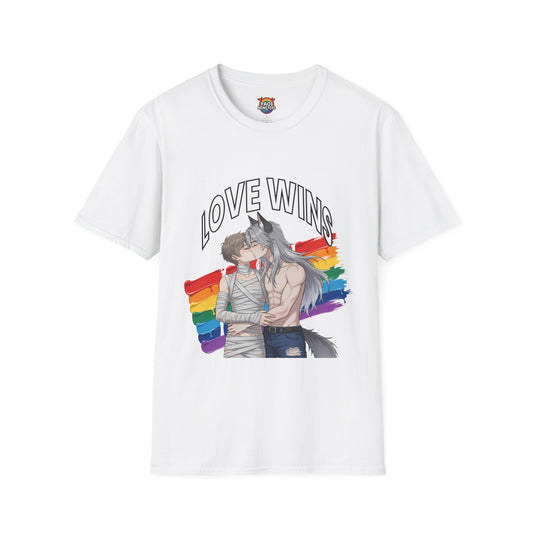 Love Wins – Luca x Imhotep Mummy & Werewolf BL Pride Tee