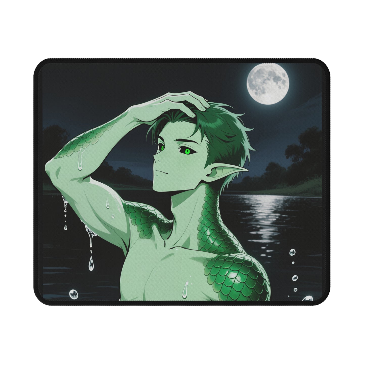 Kel Sea Creature Anime Gaming Mousepad (9.5" × 8") — Speed Surface | Yaoi Monsters