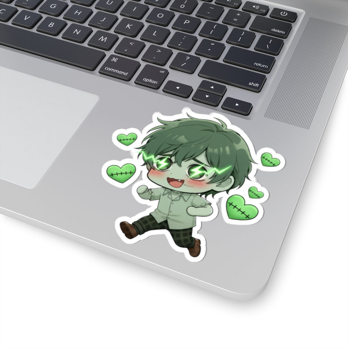 Cutie Monsters Adam “Love Charge” Vinyl Sticker – Running Right